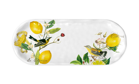 Lemon Basil Melamine Accent Tray