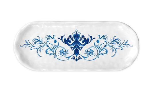Indigo Seas Melamine Accent Tray